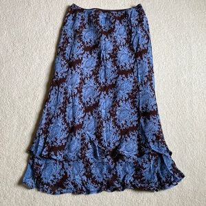 Style & Co Skirt Paisley Print